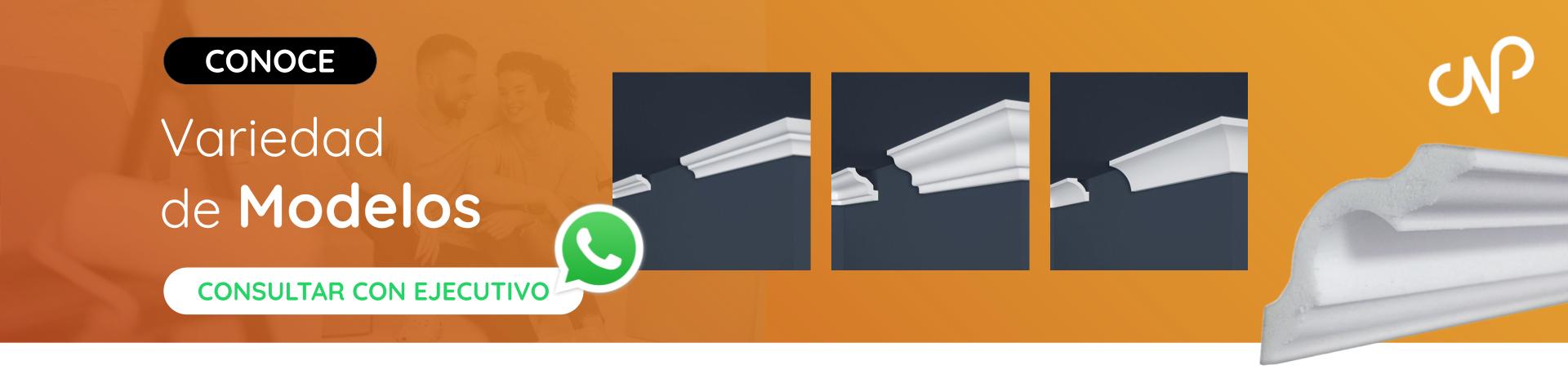 Variedad de modelos de Cornisas Marbet