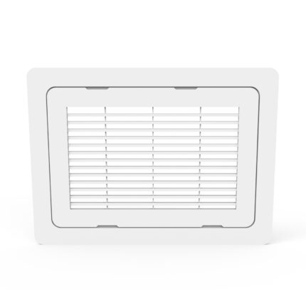 Celosía Reversible PP 28X20cm. Blanco