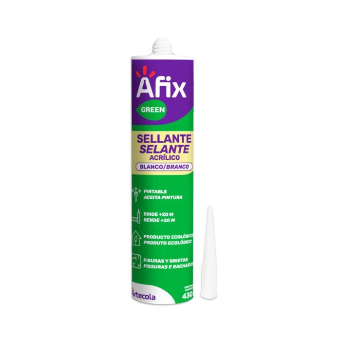 Sellante Acrílico Afix Green