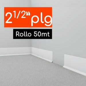 Guardapolvo Plano Sanitario 2 pulgadas rollo 50mt