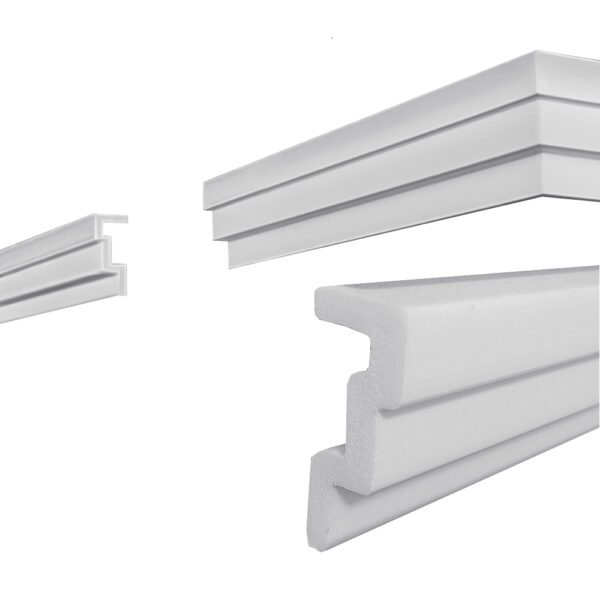 Caja Cornisa E45 52ud 60x25mm x 2mt PS - Imagen 3