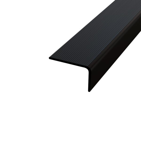 Nariz de Grada CNP 37x37mm x 120cm Caja 10 Unidades PVC Negro - Imagen 2