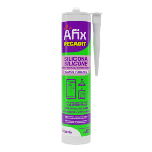 Afix Silicona Baño y Cocina Transparente 280 ml