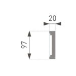 Cornisa E29 Marbet Design