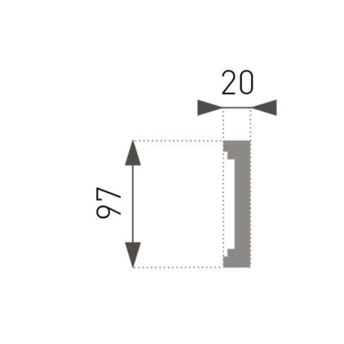 Cornisa E29 Marbet Design