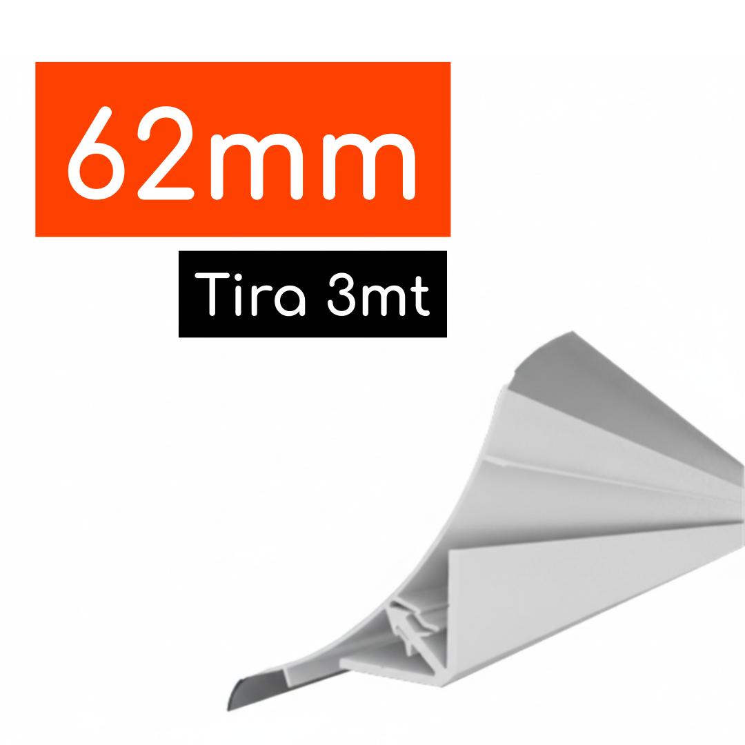 Perfil Hembra Zocalo 62 mm