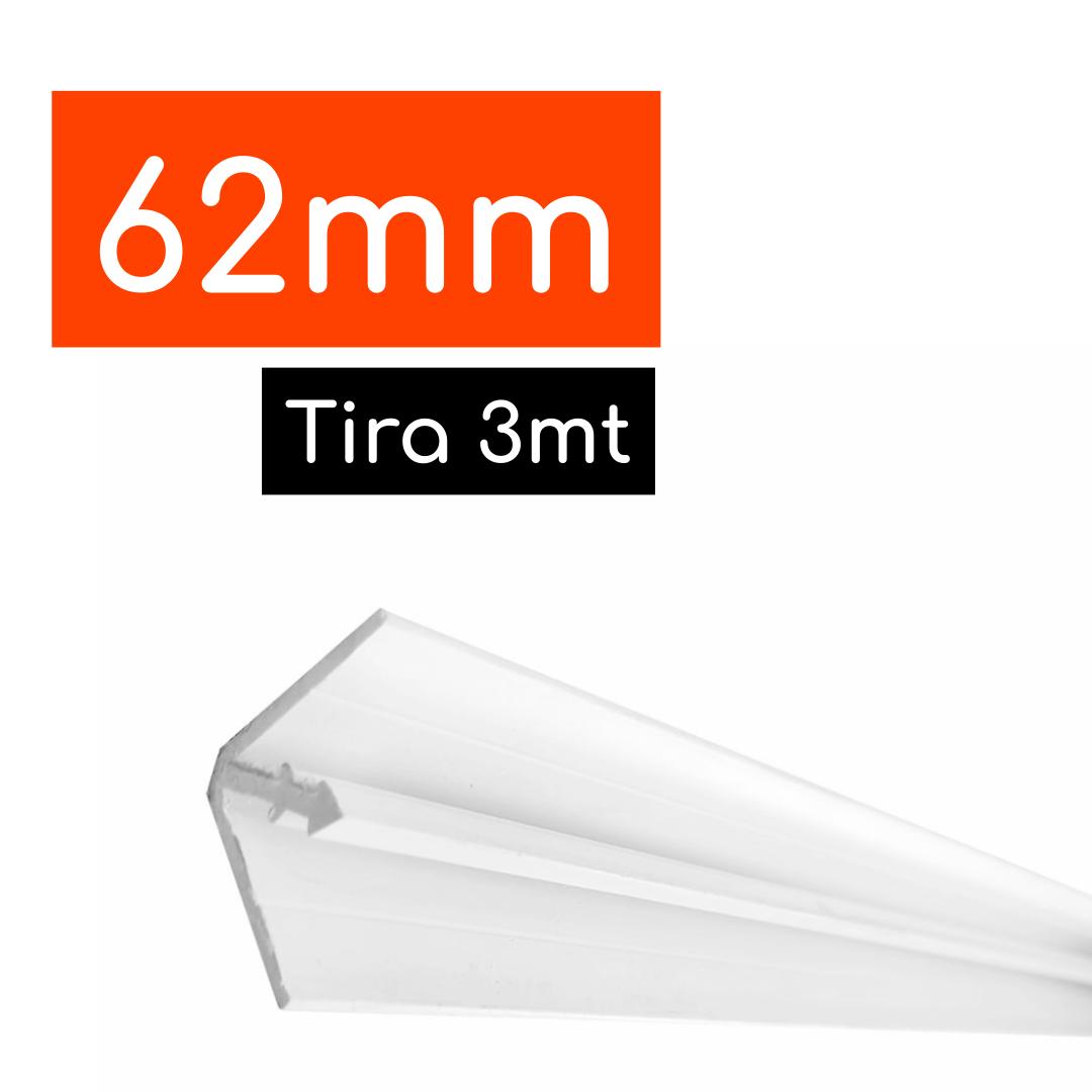 Perfil Macho Zocalo 62 mm